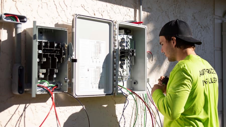 Photo self-employed electrician charge per hour