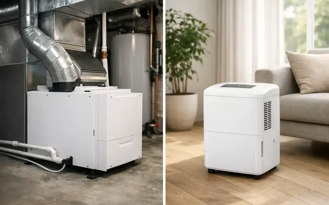 Whole Home Dehumidifier vs Portable Units