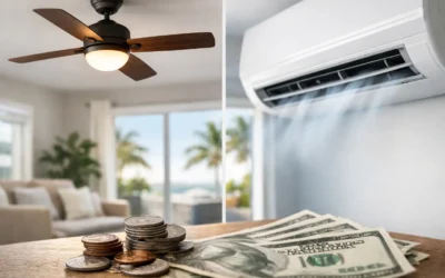 Ceiling Fan vs AC Savings for Florida Homes