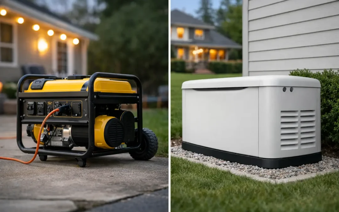 Portable Generator vs Whole Home Generator