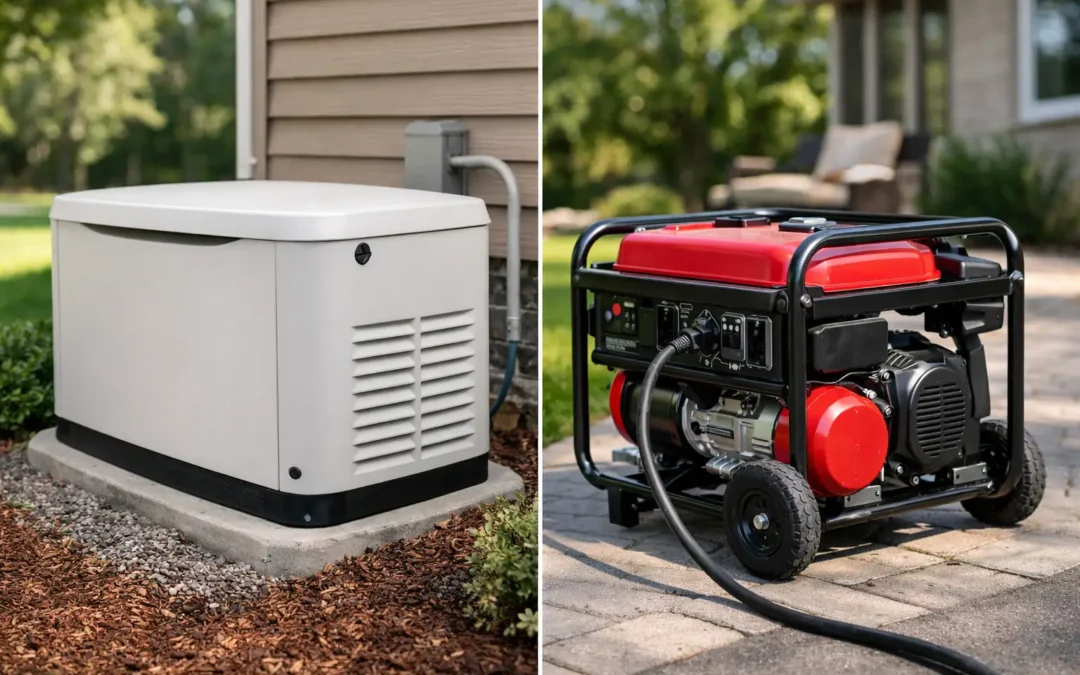 Standby Versus Portable Generators: Which Fits?